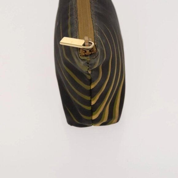 GUCCI Pouch Leather nylon 2Set Black Beige Auth bs24715 - Picture 13 of 15